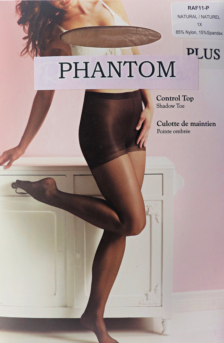 Phantom Plus Size Pantyhose Natural PhantomOutlet