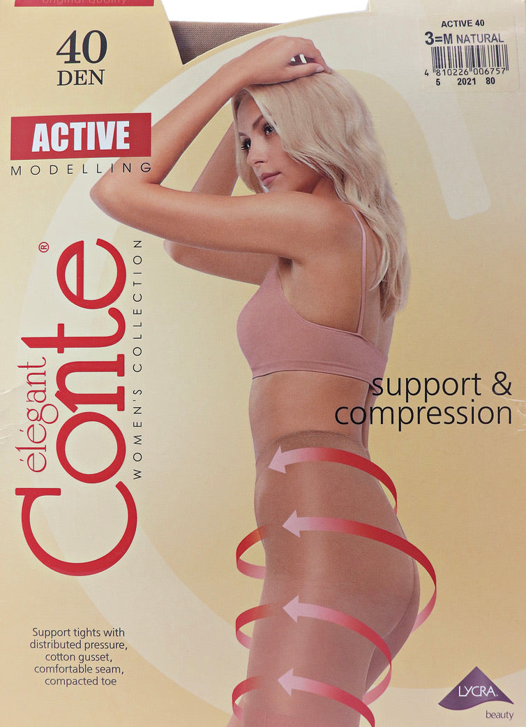 Conte Control Soft 40 Den - Modelling Control Top Women's Tights